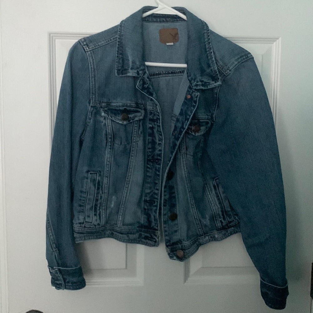 American Eagle jean jacket large